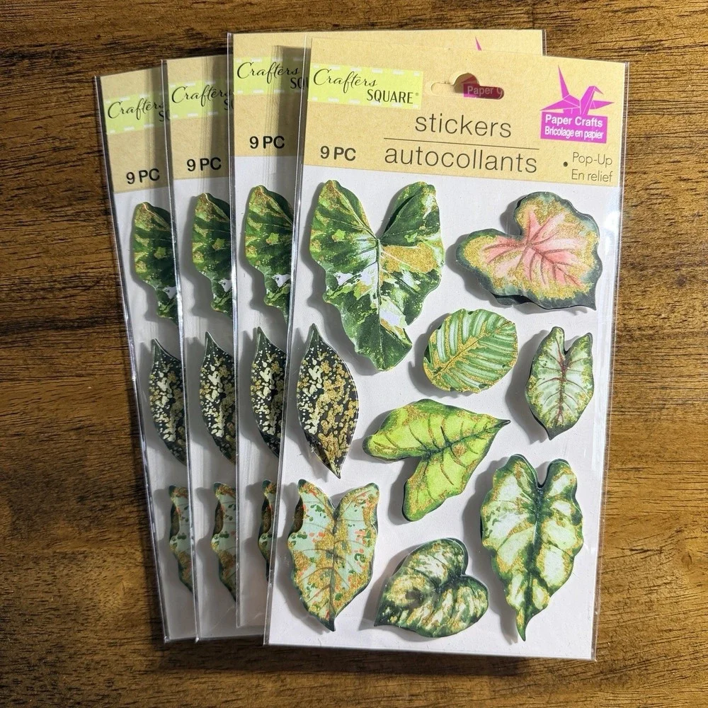 Large Crafter's Square Crafting/Scrapbooking Bundle-Stickers Tools Iron-Ons NEW - Picture 3 of 16